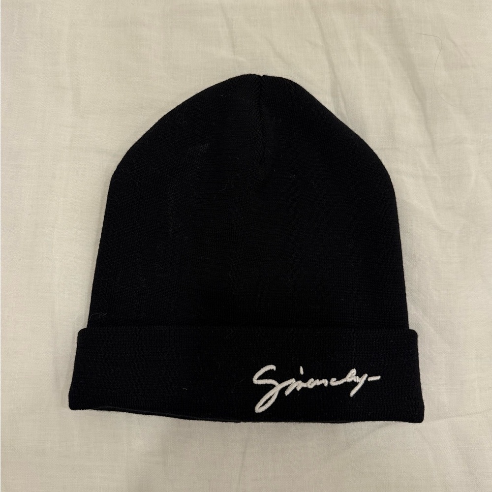 Givenchy Black Knit Beanie